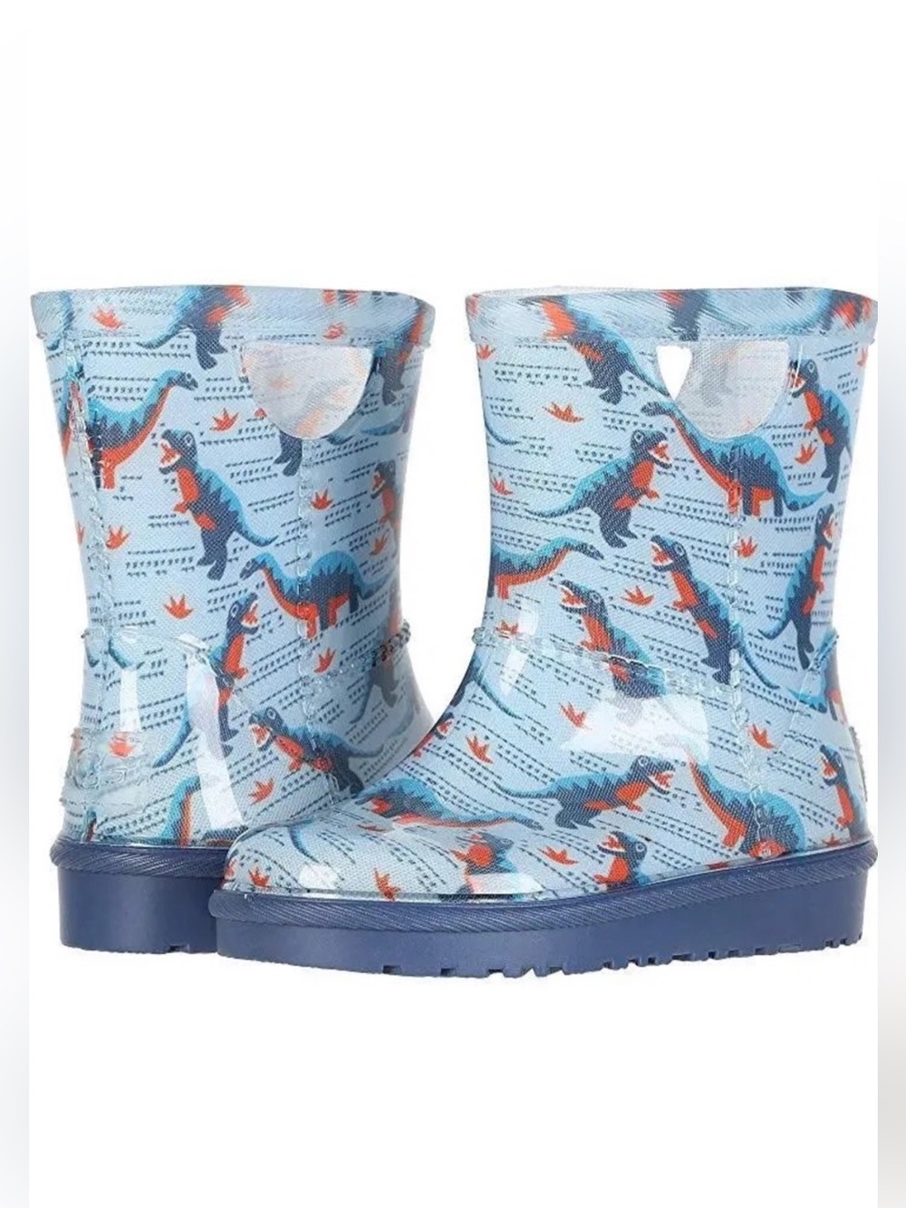 UGG Kids' Rahjee Desert Dino Rain Boots, size 8